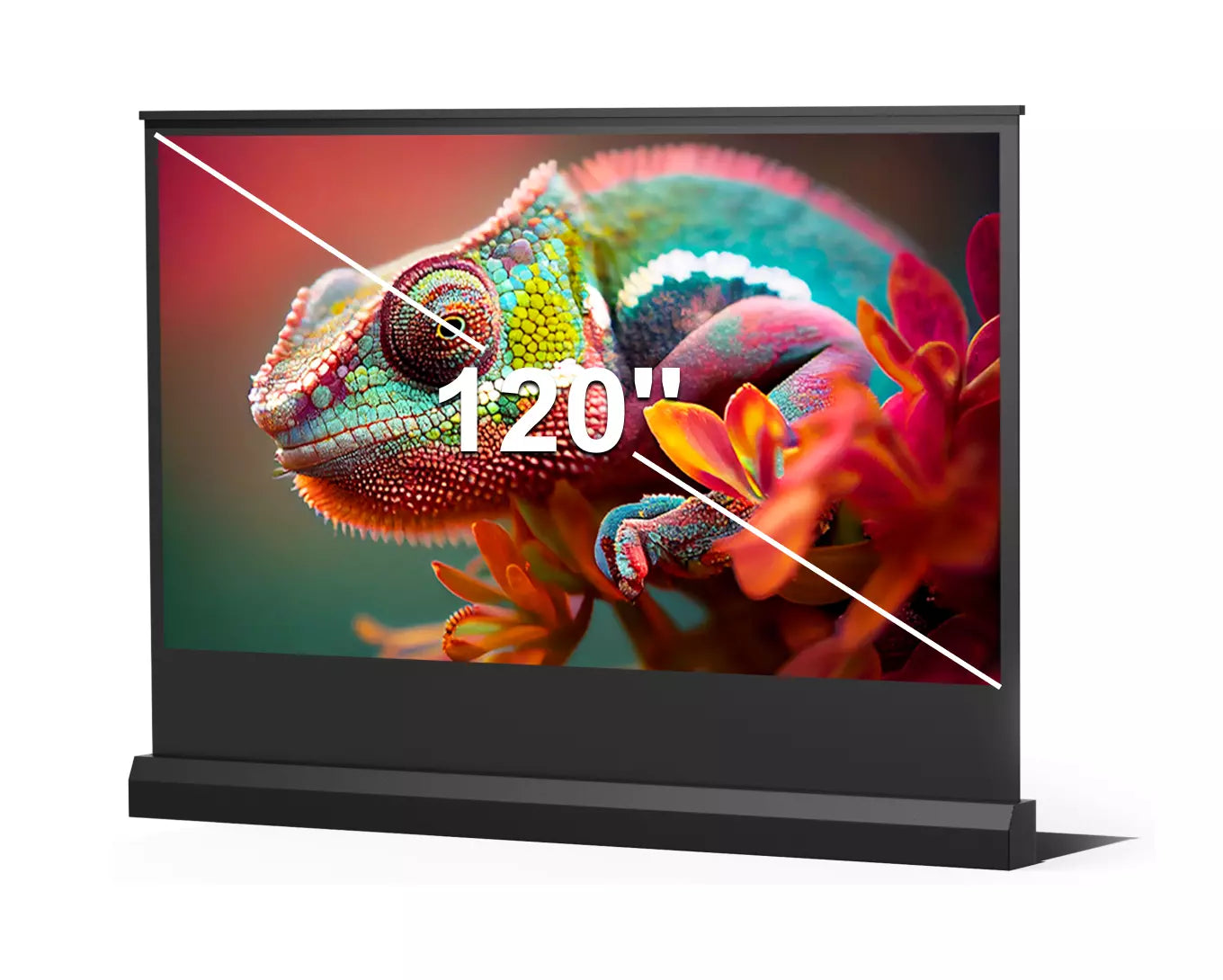 Floor Rising Screen for Laser TV