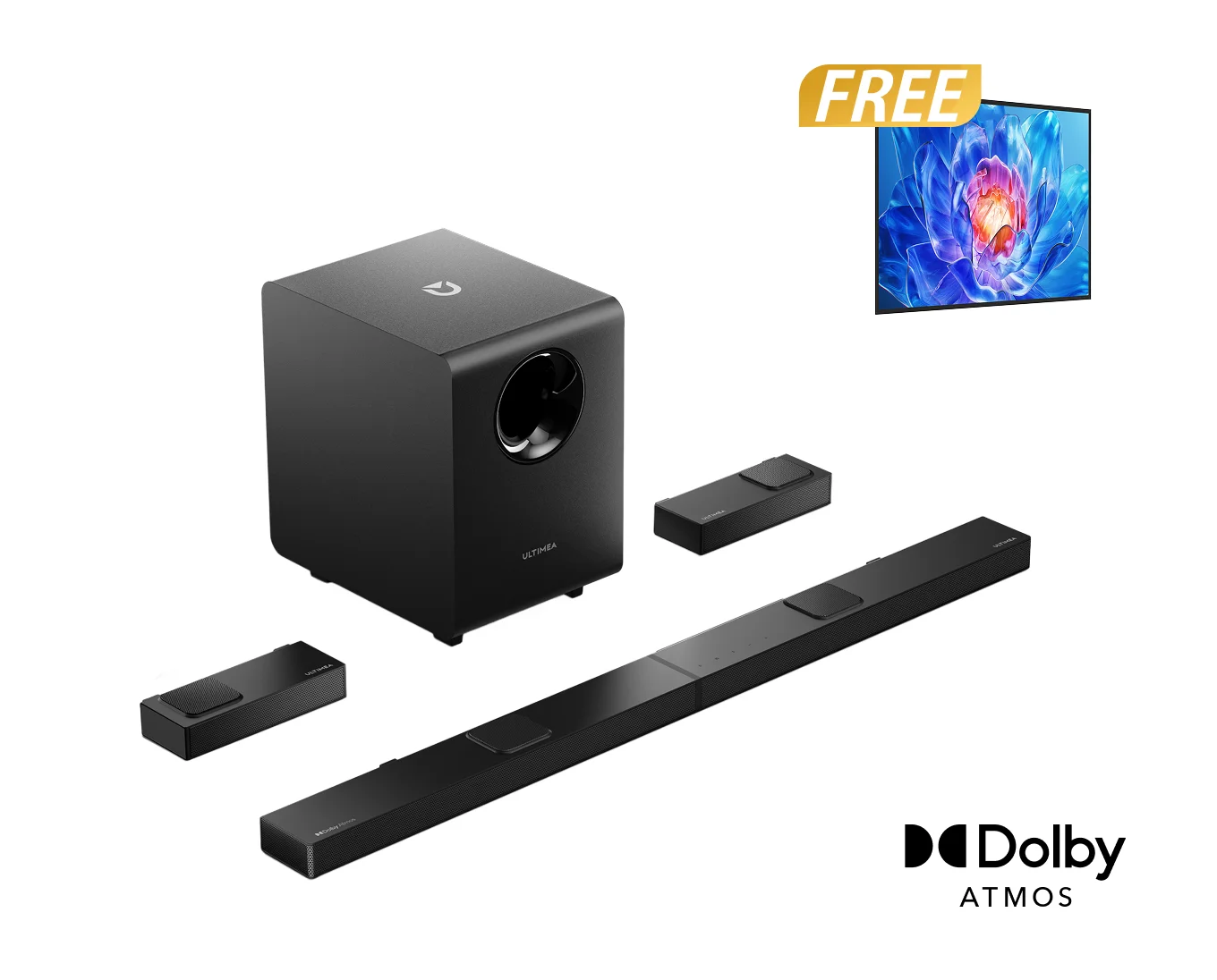 Nova S90 7.1.4 Dolby Atmos Soundbar + Free Gift